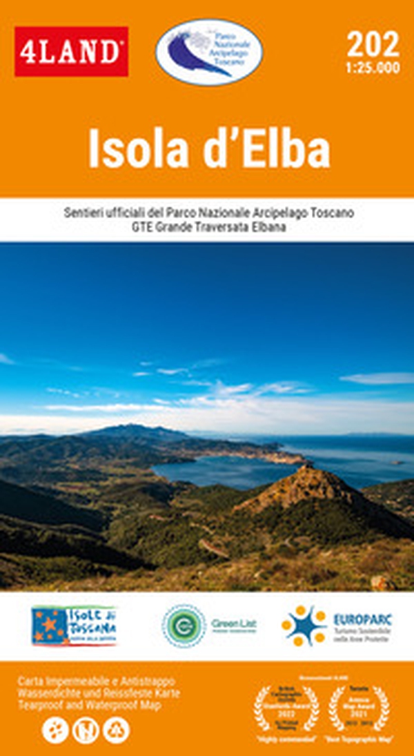 Isola d'Elba. Sentieri ufficiali del Parco Nazionale Arcipelago Toscano. GTE Grande Traversata Elbana - Librerie.coop Isola d'Elba. Sentieri ufficiali del Parco Nazionale Arcipelago Toscano. GTE Grande Traversata Elbana - Librerie.coop