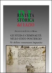 Giustizia e criminalità nello Stato pontificio - Librerie.coop