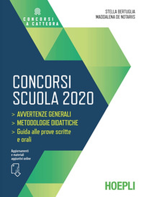 Concorsi scuola 2020. Avvertenze generali. Metodologie didattiche. Guida alle prove scritte e orali - Librerie.coop Concorsi scuola 2020. Avvertenze generali. Metodologie didattiche. Guida alle prove scritte e orali - Librerie.coop