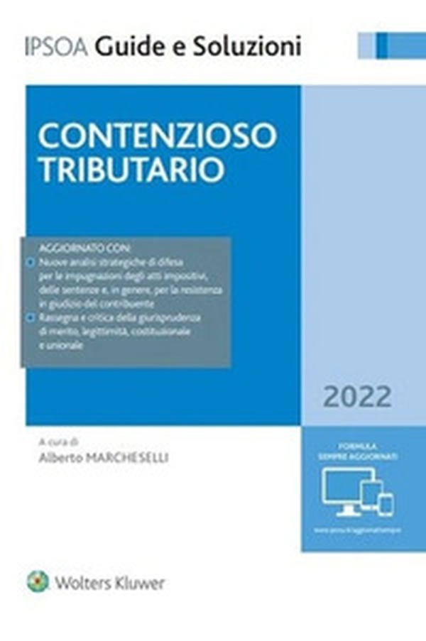 Contenzioso tributario 2022 - Librerie.coop Contenzioso tributario 2022 - Librerie.coop