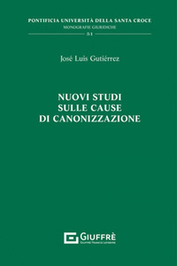 Nuovi studi sulle cause di canonizzazione - Librerie.coop Nuovi studi sulle cause di canonizzazione - Librerie.coop