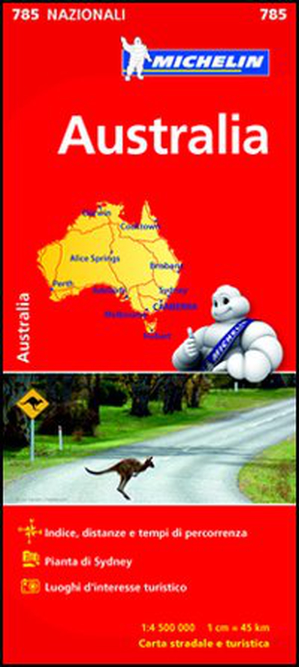 Australia 1:4.500.000 - Librerie.coop Australia 1:4.500.000 - Librerie.coop