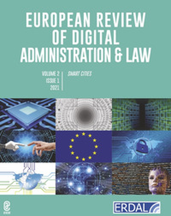 European review of digital administration & law - Librerie.coop European review of digital administration & law - Librerie.coop