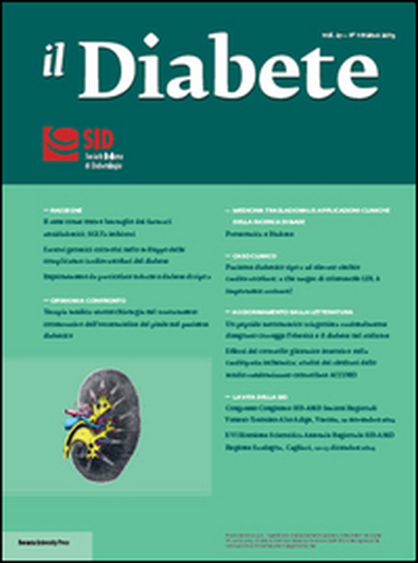 Il diabete (2015) - Vol. 27\1 - Librerie.coop Il diabete (2015) - Vol. 27\1 - Librerie.coop