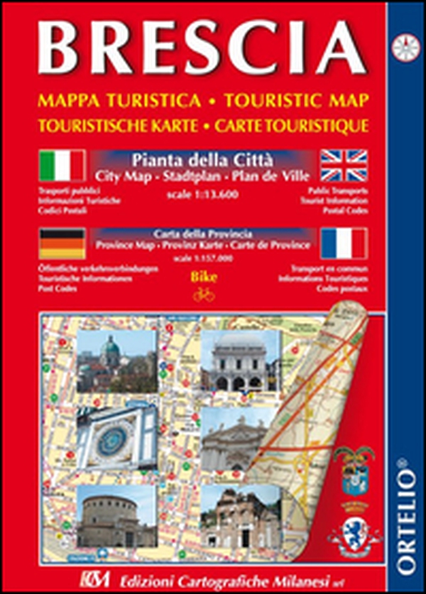 Brescia. Mappa turistica, carta città e provincia - Librerie.coop Brescia. Mappa turistica, carta città e provincia - Librerie.coop