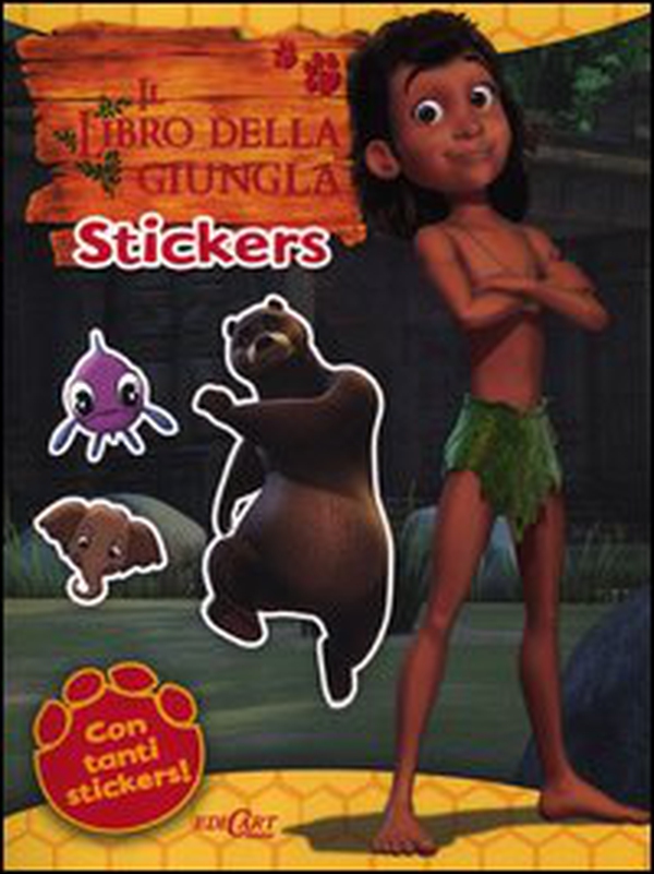 Il libro della giungla stickers. Con adesivi - Vol. 2 - Librerie.coop Il libro della giungla stickers. Con adesivi - Vol. 2 - Librerie.coop