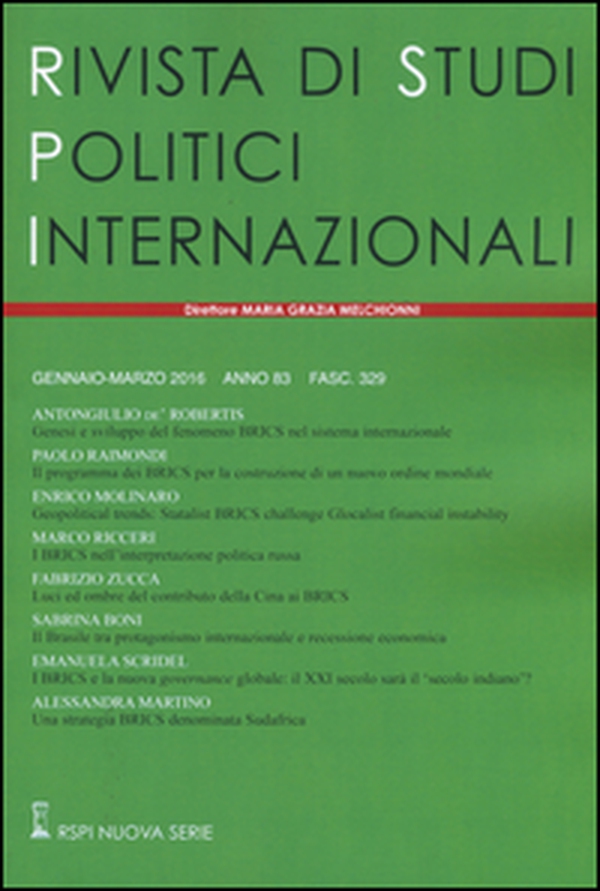 Rivista di studi politici internazionali - Librerie.coop Rivista di studi politici internazionali - Librerie.coop