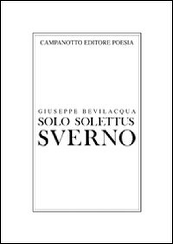 Solo solettus sverno - Librerie.coop Solo solettus sverno - Librerie.coop