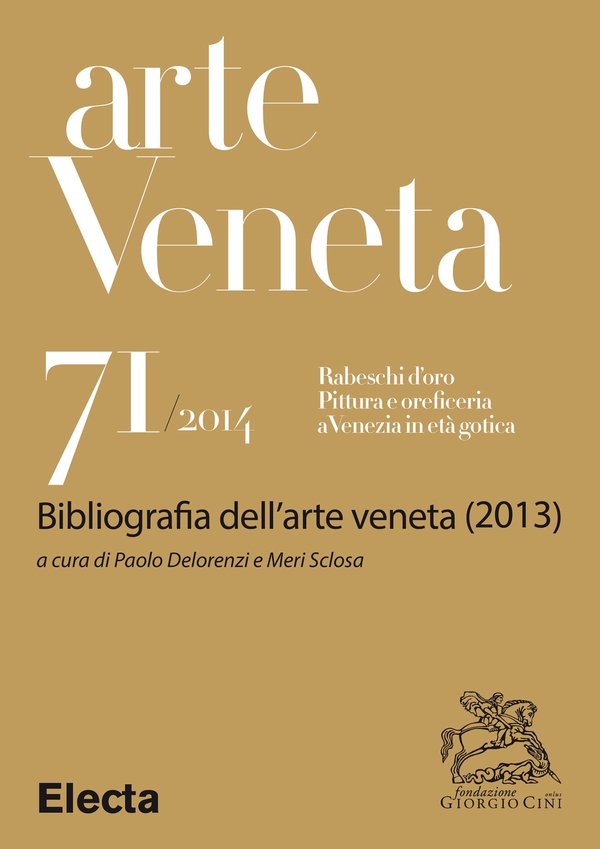 Arte Veneta 71 - Librerie.coop Arte Veneta 71 - Librerie.coop