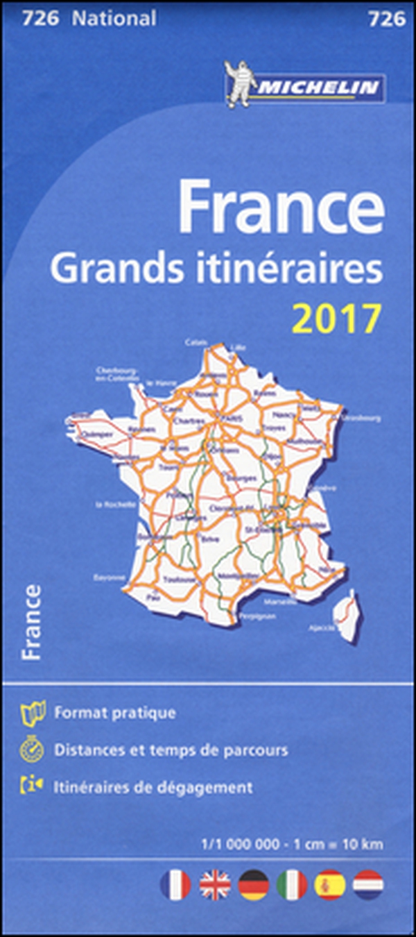 France. Route planning. Grands itinéraires 2017 1:1.000.000 - Librerie.coop France. Route planning. Grands itinéraires 2017 1:1.000.000 - Librerie.coop