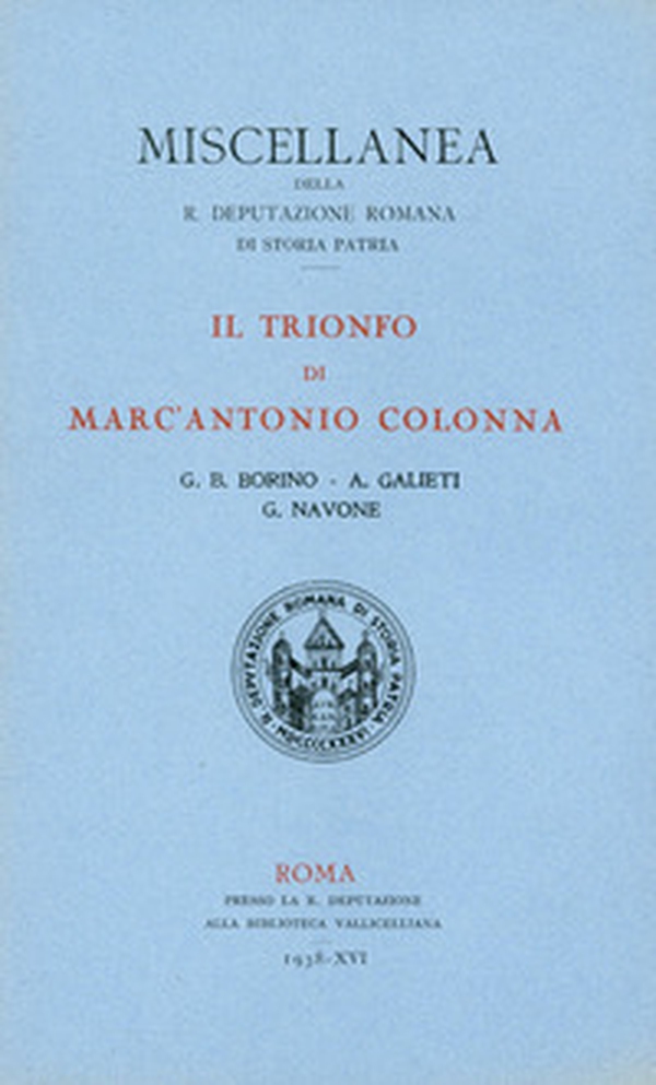 Il trionfo di Marc'Antonio Colonna - Librerie.coop Il trionfo di Marc'Antonio Colonna - Librerie.coop