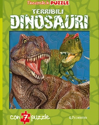 Terribili dinosauri. Finestrelle in puzzle - Librerie.coop