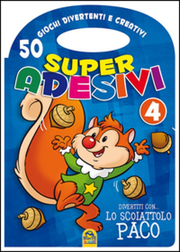 Divertiti con lo scoiattolo Paco. Super adesivi - Vol. 4 - Librerie.coop Divertiti con lo scoiattolo Paco. Super adesivi - Vol. 4 - Librerie.coop