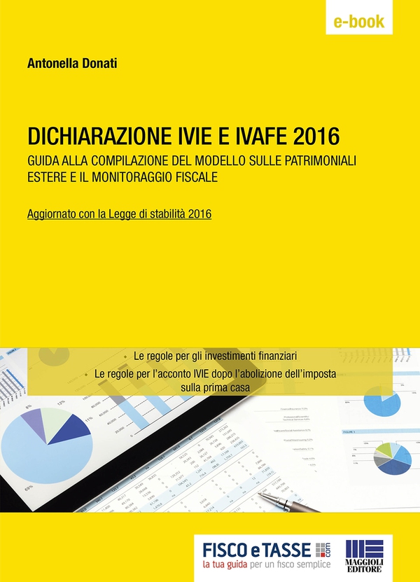 Dichiarazione IVIE e IVAFE 2016 - Librerie.coop Dichiarazione IVIE e IVAFE 2016 - Librerie.coop