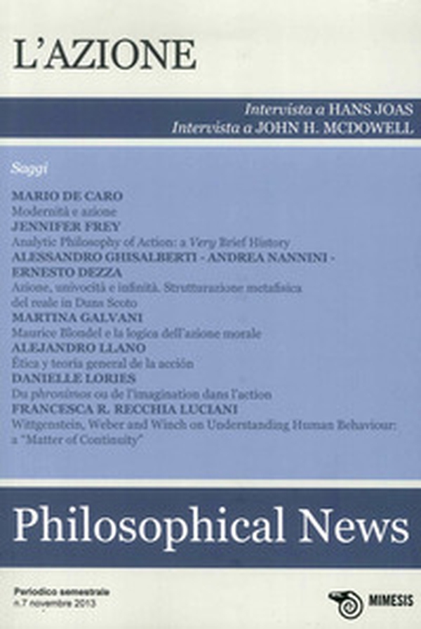 Philosophical news - Vol. 7 - Librerie.coop Philosophical news - Vol. 7 - Librerie.coop