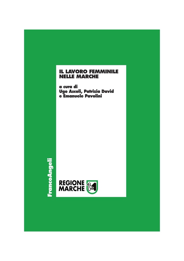 Il lavoro femminile nelle Marche - Librerie.coop Il lavoro femminile nelle Marche - Librerie.coop
