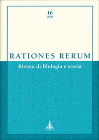 Rationes rerum. Rivista di filologia e storia - Vol. 16 - Librerie.coop