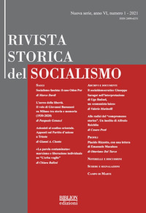 Rivista storica del socialismo - Librerie.coop Rivista storica del socialismo - Librerie.coop
