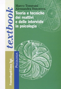 Teoria e tecniche dei reattivi e delle interviste in psicologia - Librerie.coop