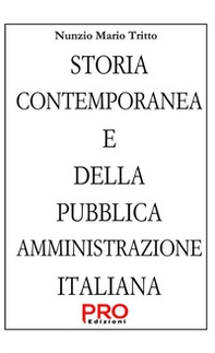 Storia contemporanea e della Pubblica Amministrazione italiana - Librerie.coop