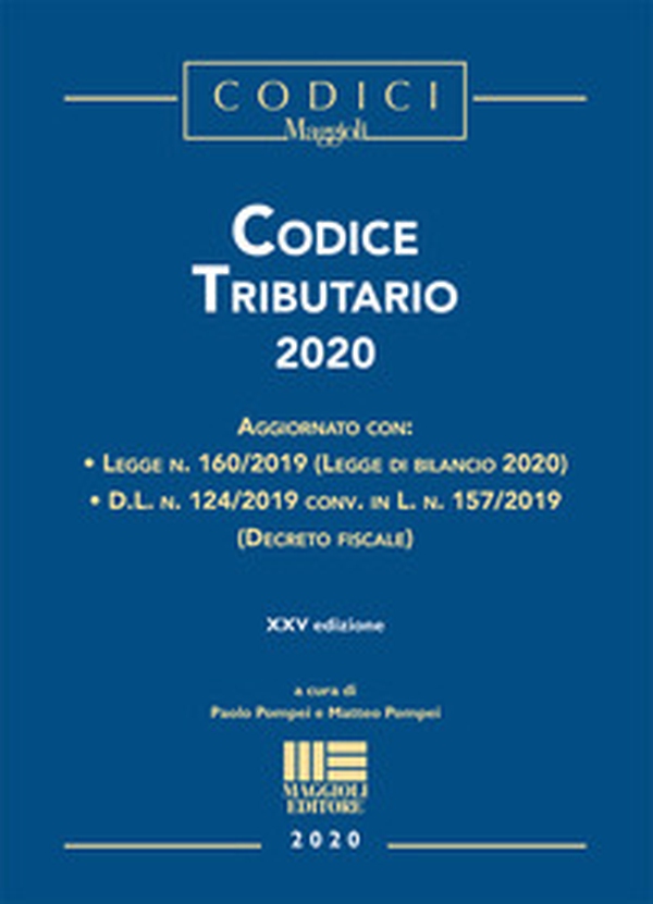 Codice tributario 2020 - Librerie.coop Codice tributario 2020 - Librerie.coop