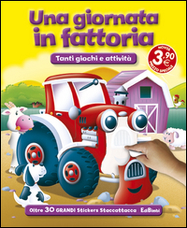 Una giornata in fattoria. Con adesivi - Librerie.coop Una giornata in fattoria. Con adesivi - Librerie.coop