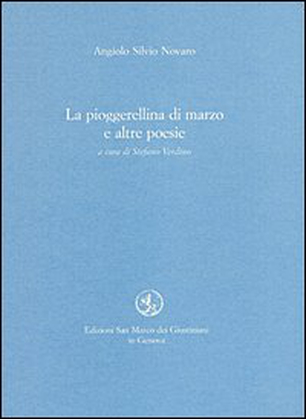 La pioggerellina di marzo e altre poesie - Librerie.coop La pioggerellina di marzo e altre poesie - Librerie.coop