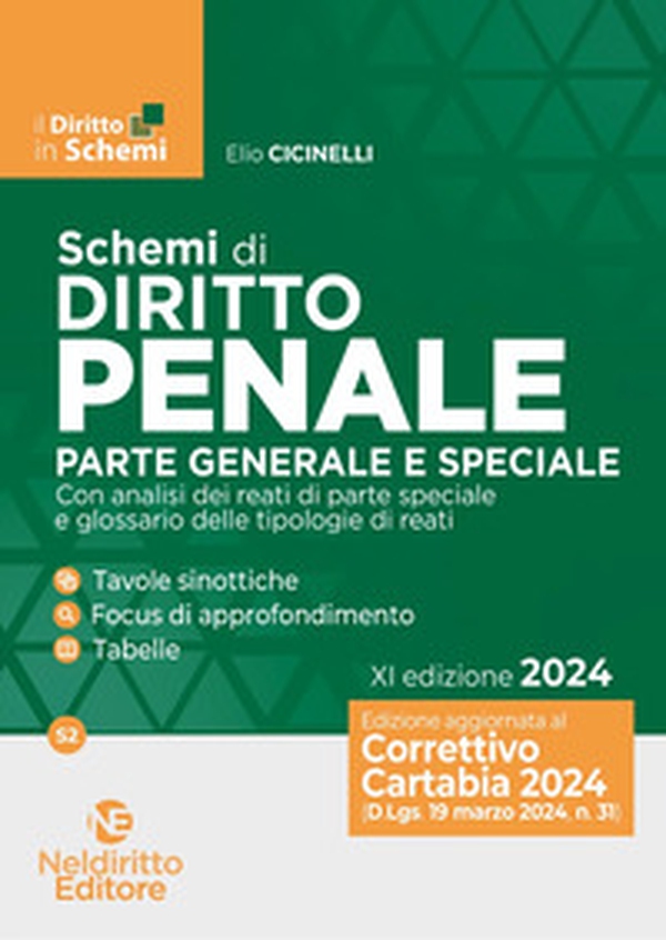 Schemi di diritto penale. Parte generale e speciale - Librerie.coop Schemi di diritto penale. Parte generale e speciale - Librerie.coop