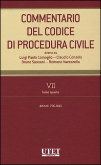 Commentario del codice di procedura civile - Vol. 7\4 - Librerie.coop