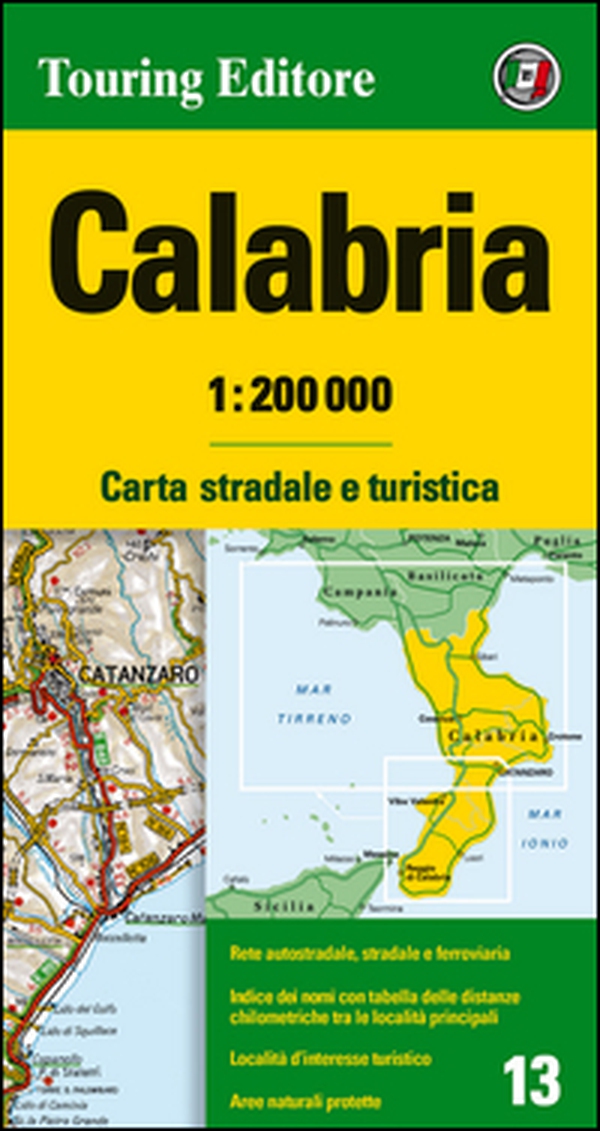 Calabria 1:200.000. Carta stradale e turistica - Librerie.coop Calabria 1:200.000. Carta stradale e turistica - Librerie.coop