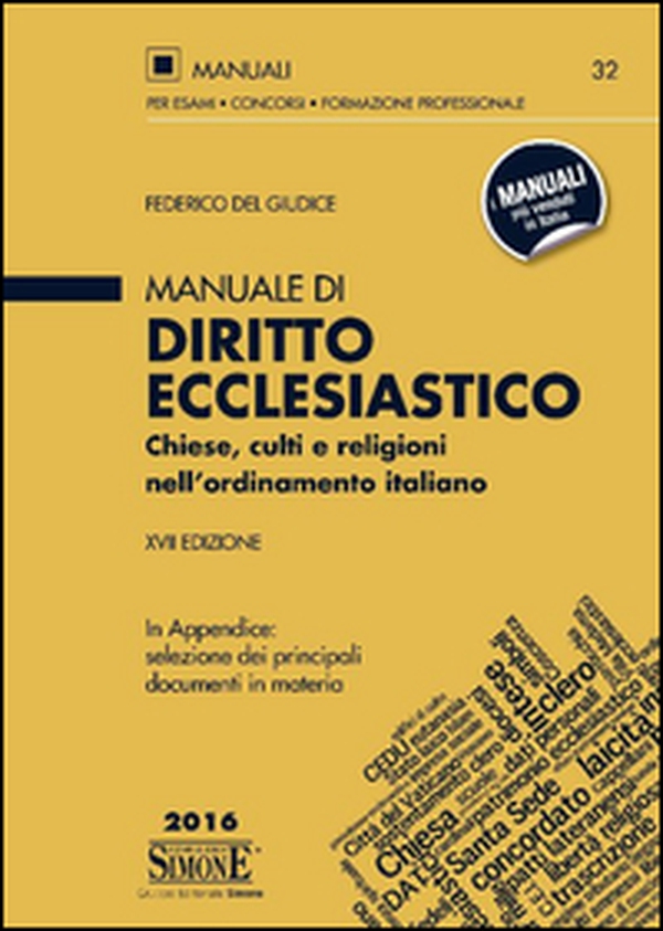 Manuale di diritto ecclesiastico. Chiese, culti e religioni nell'ordinamento italiano - Librerie.coop Manuale di diritto ecclesiastico. Chiese, culti e religioni nell'ordinamento italiano - Librerie.coop