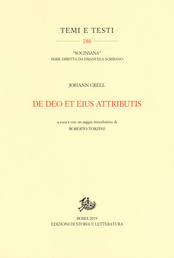 De Deo et eius attributis - Librerie.coop De Deo et eius attributis - Librerie.coop