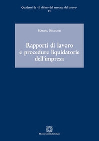 Rapporti di lavoro e procedure liquidatorie dell'impresa - Librerie.coop
