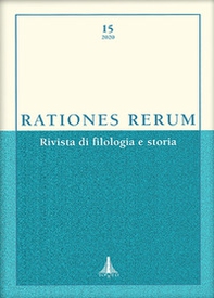 Rationes rerum. Rivista di filologia e storia - Vol. 15 - Librerie.coop