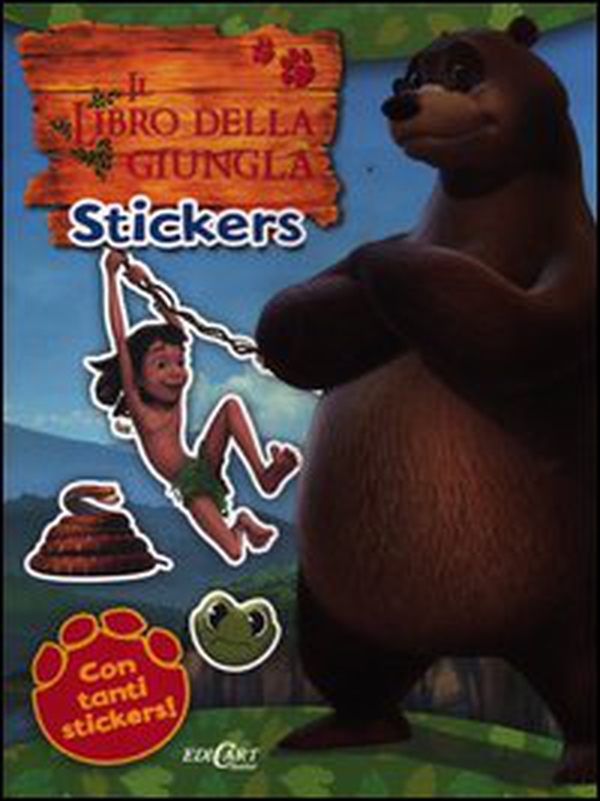 Il libro della giungla stickers. Con adesivi - Vol. 1 - Librerie.coop Il libro della giungla stickers. Con adesivi - Vol. 1 - Librerie.coop