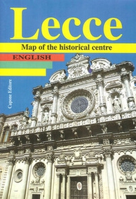 Lecce. Map of the historical centre - Librerie.coop
