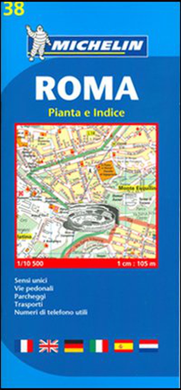 Roma 1:10.500. Sensi unici, vie pedonali, parcheggi, trasporti, numeri di telefono utili - Librerie.coop Roma 1:10.500. Sensi unici, vie pedonali, parcheggi, trasporti, numeri di telefono utili - Librerie.coop