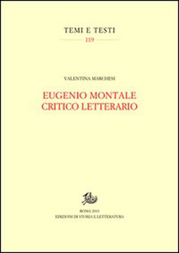 Eugenio Montale critico letterario - Librerie.coop Eugenio Montale critico letterario - Librerie.coop