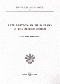 Late babylonian field plans in the British Museum - Librerie.coop