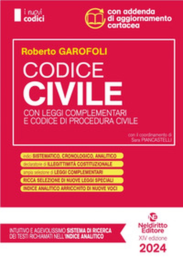 Codice normativo di diritto civile. Concorso in magistratura - Librerie.coop Codice normativo di diritto civile. Concorso in magistratura - Librerie.coop