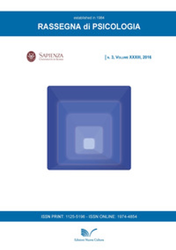 Rassegna di Psicologia - Librerie.coop Rassegna di Psicologia - Librerie.coop