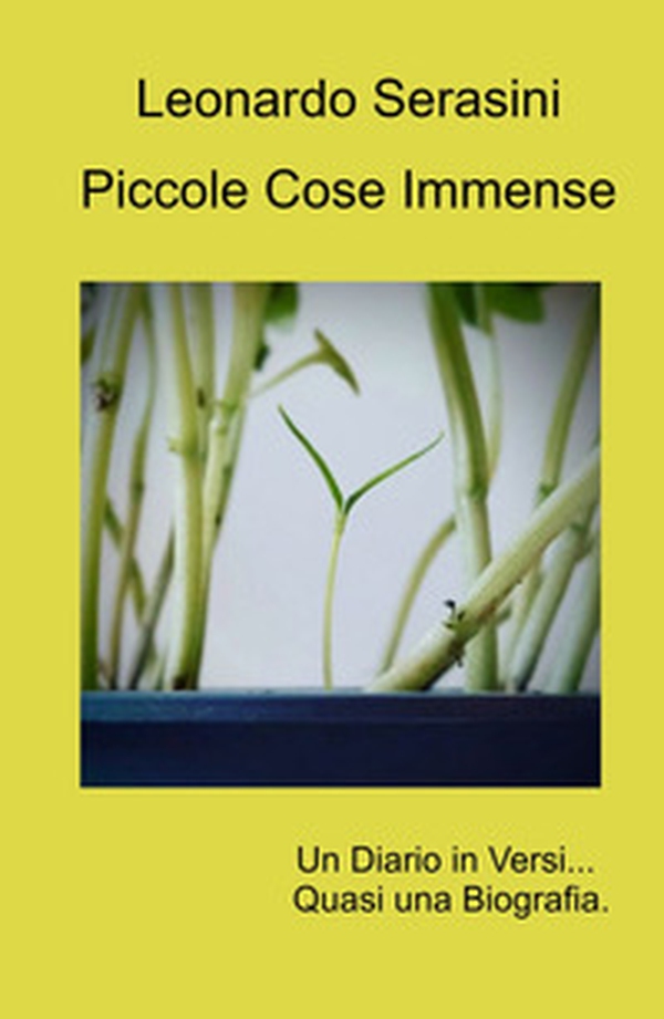 Piccole cose immense. Un diario in versi... Quasi una biografia - Librerie.coop Piccole cose immense. Un diario in versi... Quasi una biografia - Librerie.coop
