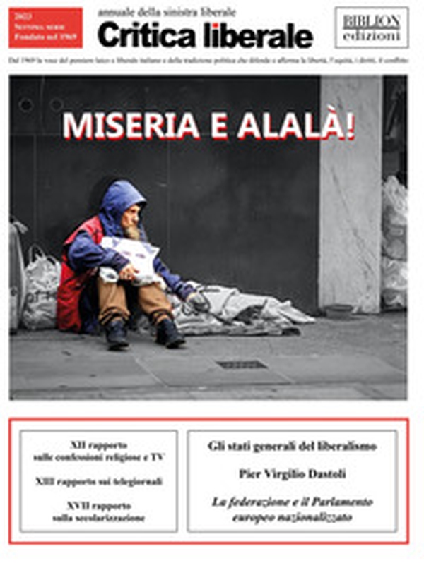 Critica liberale 2023 - Librerie.coop Critica liberale 2023 - Librerie.coop