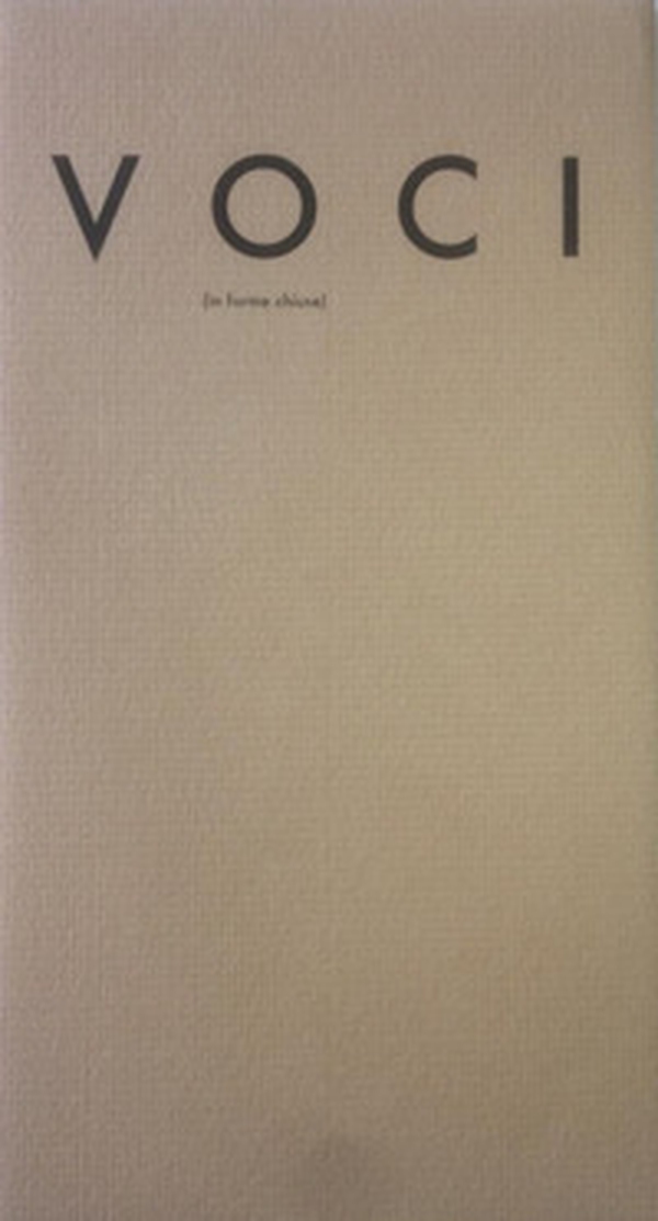 Voci. In forme chiuse - Librerie.coop Voci. In forme chiuse - Librerie.coop