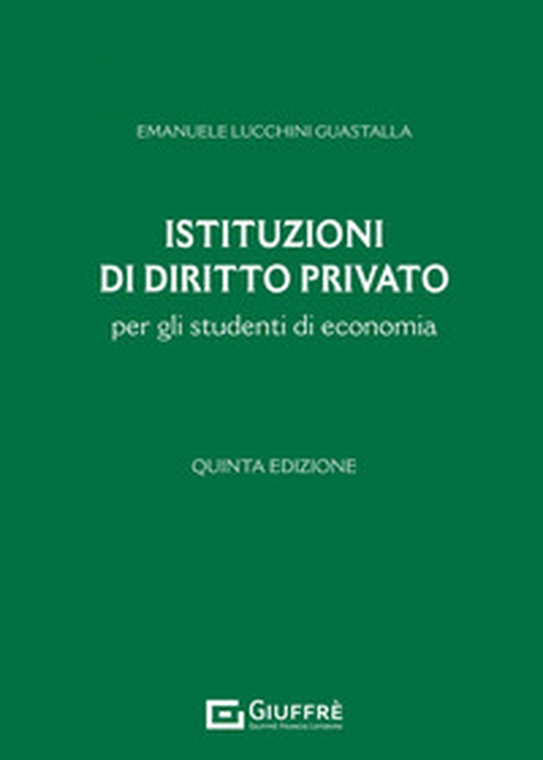 Istituzioni di diritto privato per gli studenti di economia - Librerie.coop Istituzioni di diritto privato per gli studenti di economia - Librerie.coop