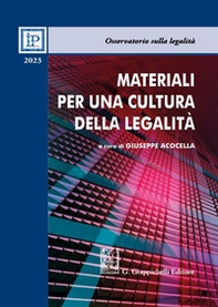Materiali per una cultura della legalità 2023 - Librerie.coop
