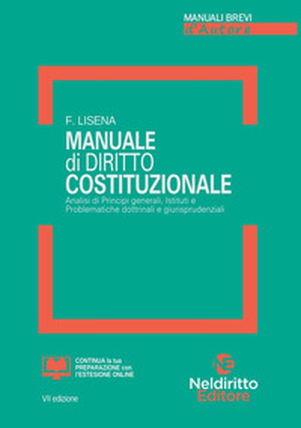Manuale di diritto costituzionale - Librerie.coop Manuale di diritto costituzionale - Librerie.coop