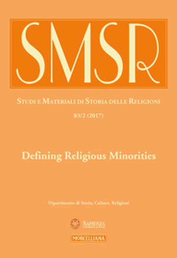 SMSR. Studi e materiali di storia delle religioni - Librerie.coop SMSR. Studi e materiali di storia delle religioni - Librerie.coop