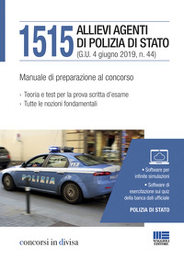 1515 allievi agenti di Polizia di Stato. Manuale di preparazione al concorso - Librerie.coop 1515 allievi agenti di Polizia di Stato. Manuale di preparazione al concorso - Librerie.coop