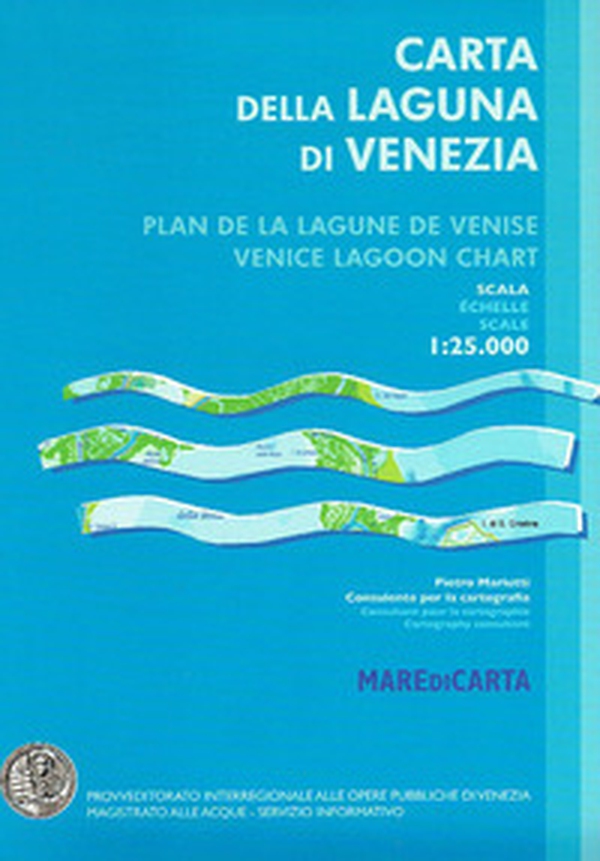 Carta della laguna di Venezia-Plan de la lagune de Venise-Venice lagoon chart - Librerie.coop Carta della laguna di Venezia-Plan de la lagune de Venise-Venice lagoon chart - Librerie.coop